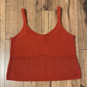 Old Navy Burnt Orange Knit Tank
